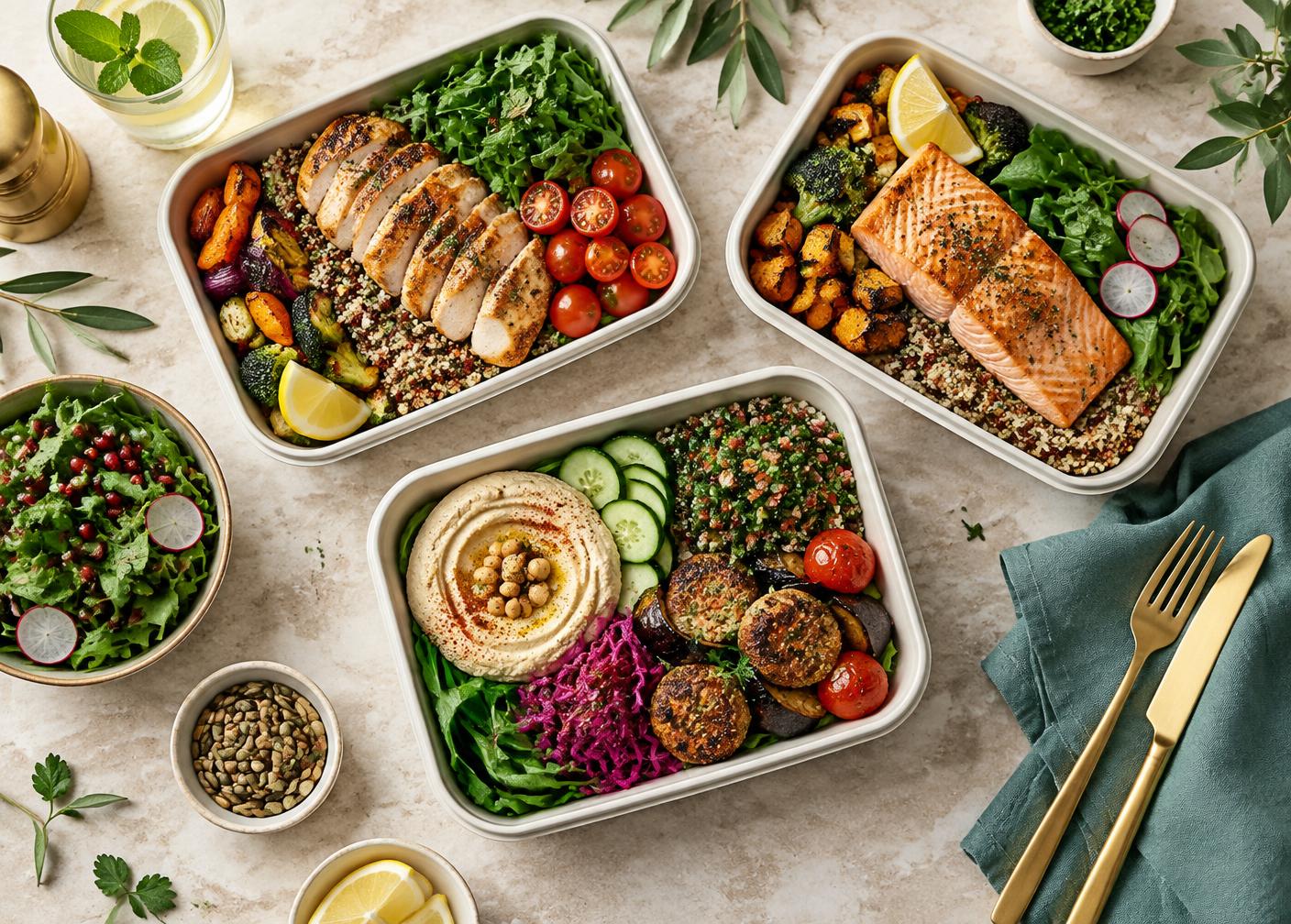 Ready-made healthy meals